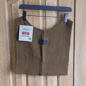 Reusable Cotton Bag in Kaki Green